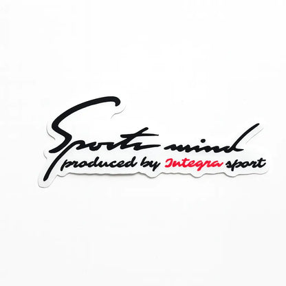 Sticker Master Honda İntegra Sports Mind Sticker Oto Araç Çıkartma Etiket 30 Cm Sticker Master