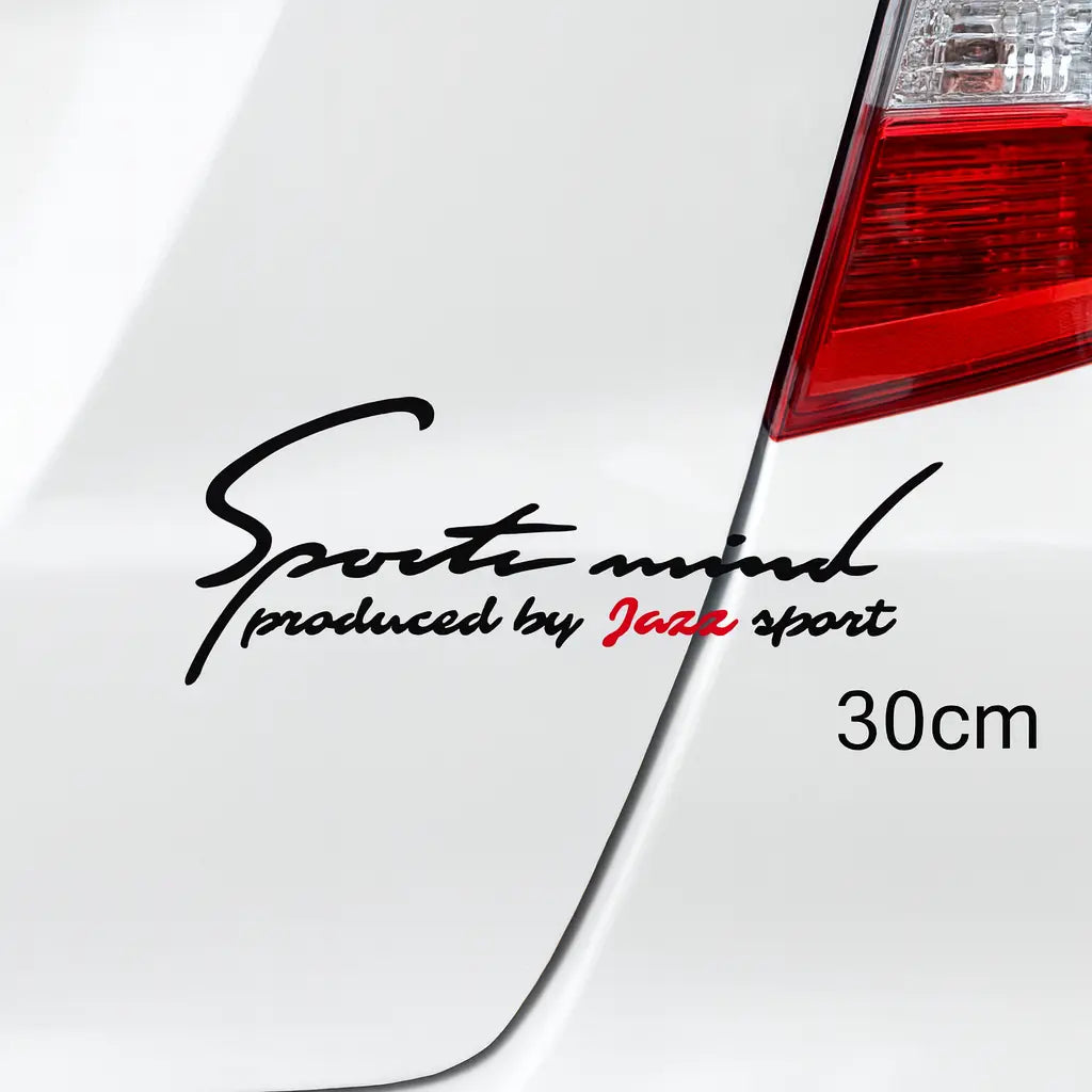 Sticker Master Honda Jazz Sports Mind Sticker Oto Araç Çıkartma Etiket 30 Cm Sticker Master
