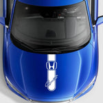 Sticker Master Honda Kaput Sport Sticker Oto Araç Çıkartma Etiket 60x20 Cm Sticker Master