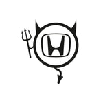 Sticker Master Honda Şeytan Sticker Oto Araç Çıkartma Etiket 15 Cm Sticker Master