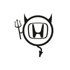 Honda Şeytan Sticker, Mizahi Amblem Araç Etiketi | Sticker Master