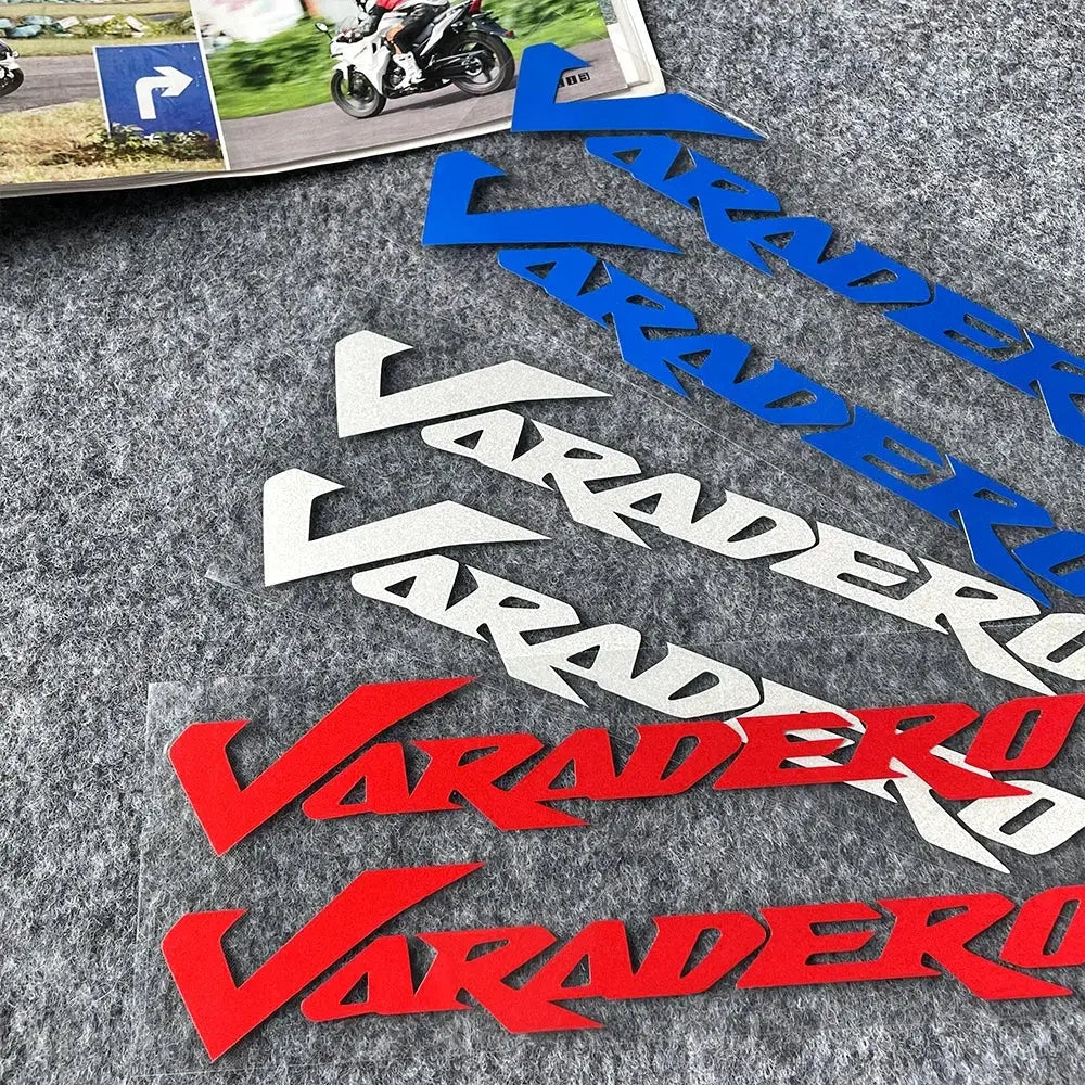 Sticker Master Honda Varadero XL125 XL1000 Sticker Seti – Kask, Gövde, Cam Uyumlu Etiket Takımı - Sticker Master