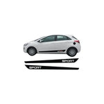 Sticker Master Hyundai Yan Şerit Sticker – 2 Adet Sağ ve Sol Gövde Sport Şerit Etiket Sticker Master