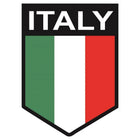 İtalyan Arma Sticker - Italy Bayrağı Kalkan Tasarımı | Sticker Master