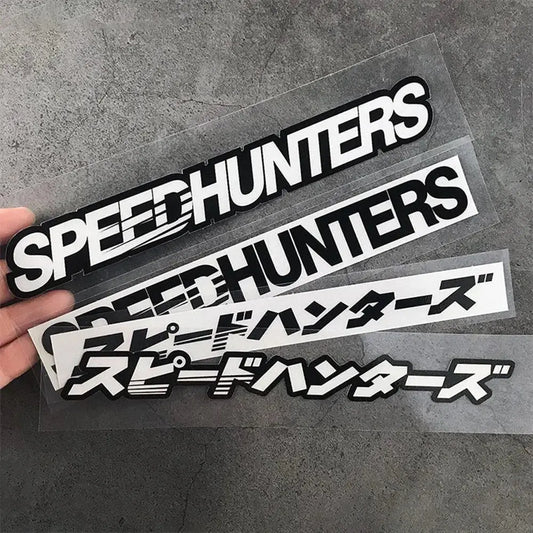 Sticker Master JDM Speed Hunters Sticker Oto Araç Motor 18cm Vinil Çıkartma Yapıştırma Sticker Master