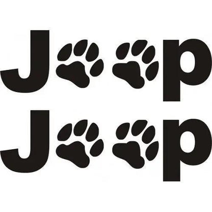 Sticker Master Jeep Pati Sticker Motor, Kask, Laptop, Araba, Oto Araç İçin Dayanıklı Etiket Decal