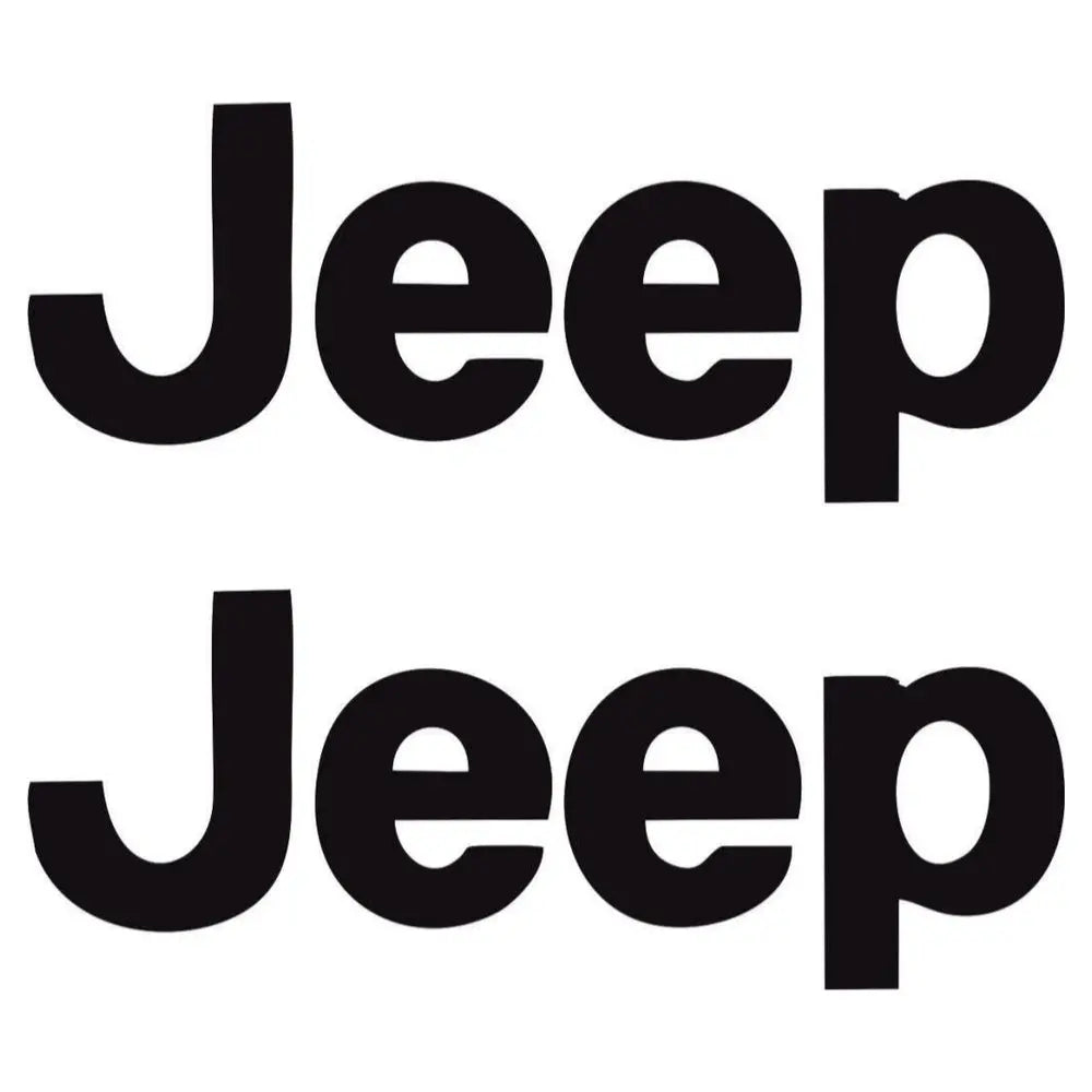 Sticker Master Jeep Sticker Motor, Kask, Laptop, Araba, Oto Araç İçin Dayanıklı Etiket Decal 25 Cm Sticker Master