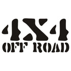 4x4 Off Road Sticker Jeep Araba (20 cm, 2 Adet) | Sticker Master