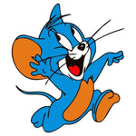 Sticker Master Jerry Sticker Motor, Kask, Laptop, Araba, Oto Araç İçin Dayanıklı Etiket Decal 15 Cm Sticker Master