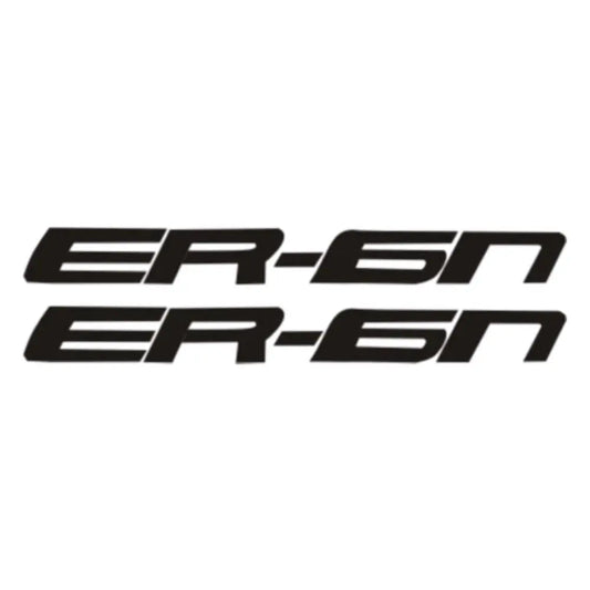Sticker Master Kawasaki ER-6n Sticker - Motor Etiket Çıkartma (2 Adet) Sticker Master
