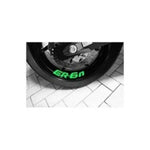 Sticker Master Kawasaki Er6n Jant İçi Sticker Etiket Çıkartma - 8 Adet Sticker Master