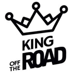 Sticker Master King Of The Road Oto Sticker Motor, Kask, Laptop, Araba, Oto Araç İçin Dayanıklı Etiket Decal Sticker Master
