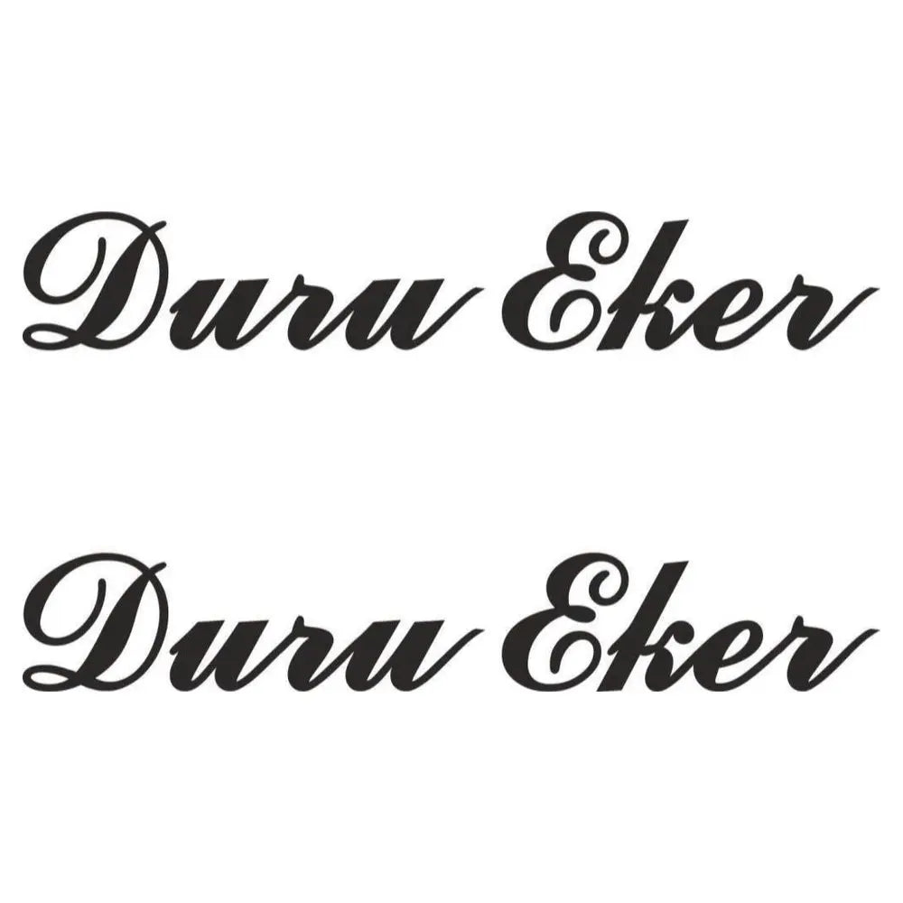 Sticker Master Kişiye Özel İsim Sticker Motor, Kask, Laptop, Araba, Oto Araç İçin Dayanıklı Etiket Decal 20 Cm Sticker Master