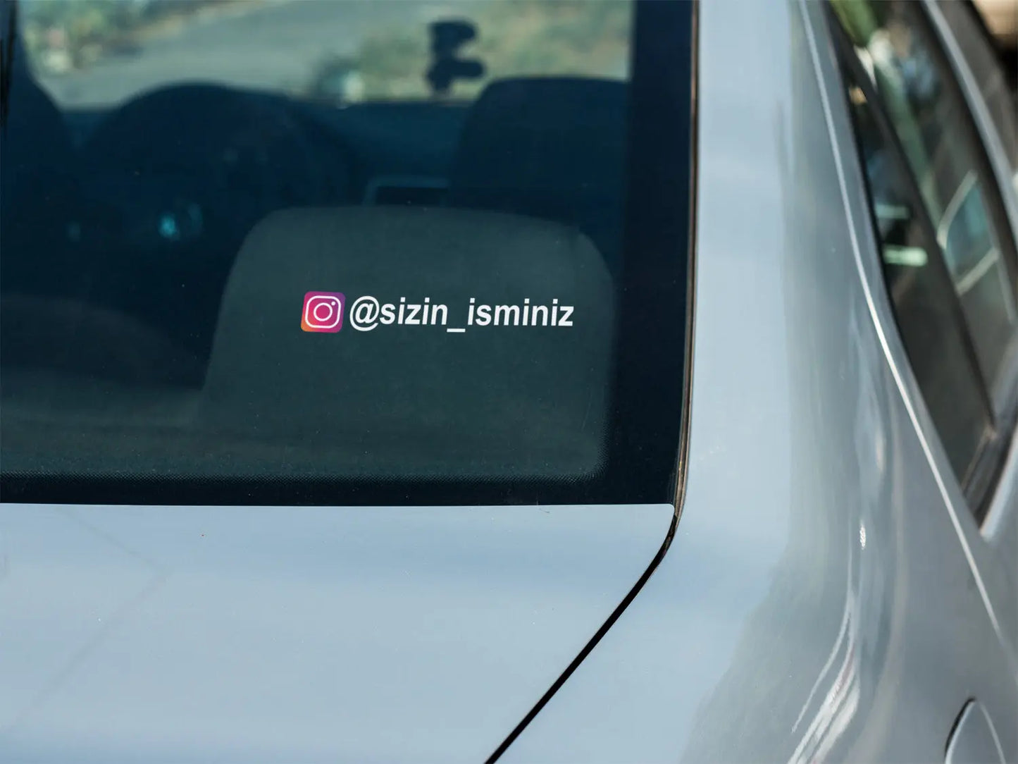 Sticker Master Kişiye Özel Renkli instagram Motorsiklet,Kask,Laptop,Motor Ve Oto Araç Sticker 15 Cm 2 Adet Sticker Master