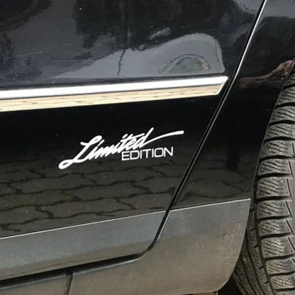 Sticker Master Limited Edition Araç Sticker (2 Adet) Etiket Araba Gövde Cam Dekor Su Geçirmez Sticker Motosiklet Çıkartmaları Sticker Master