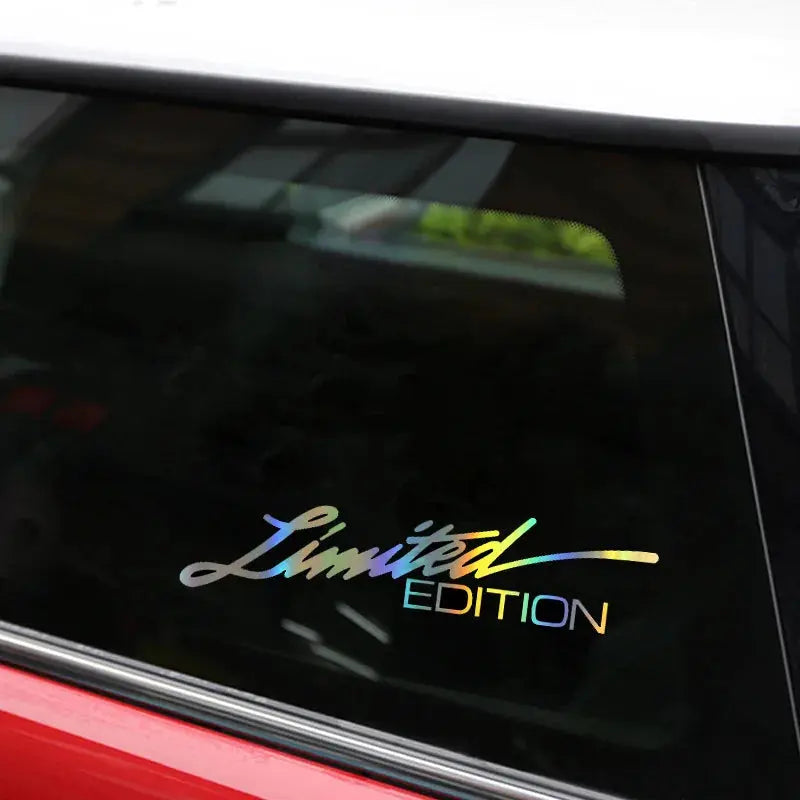 Sticker Master Limited Edition Araç Sticker (2 Adet) Etiket Araba Gövde Cam Dekor Su Geçirmez Sticker Motosiklet Çıkartmaları Sticker Master