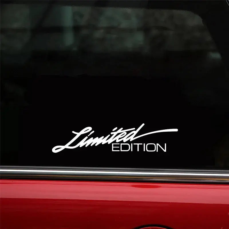 Sticker Master Limited Edition Araç Sticker (2 Adet) Etiket Araba Gövde Cam Dekor Su Geçirmez Sticker Motosiklet Çıkartmaları Sticker Master