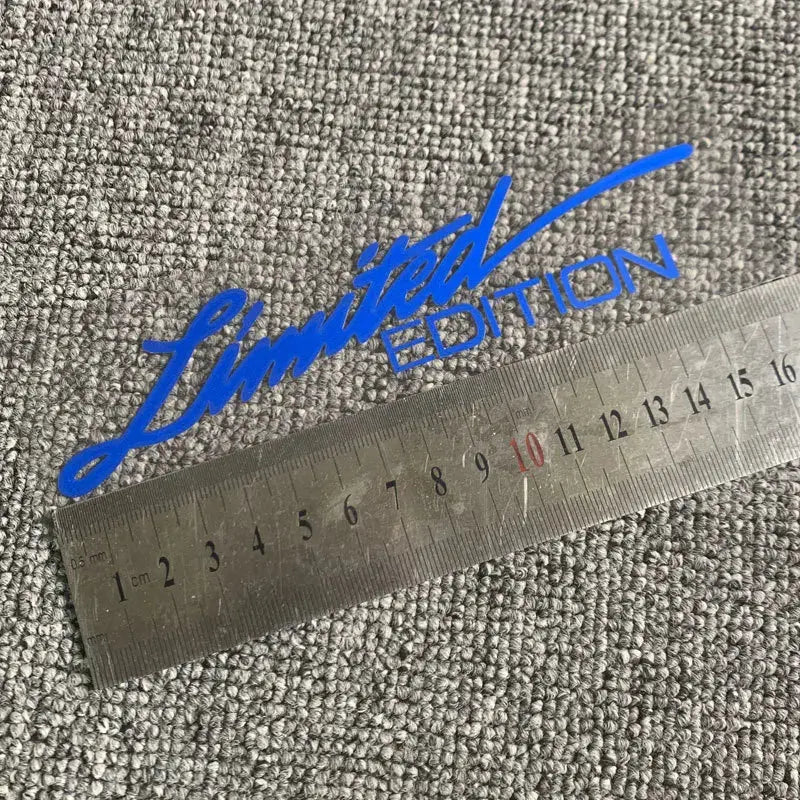 Sticker Master Limited Edition Araç Sticker (2 Adet) Etiket Araba Gövde Cam Dekor Su Geçirmez Sticker Motosiklet Çıkartmaları Sticker Master