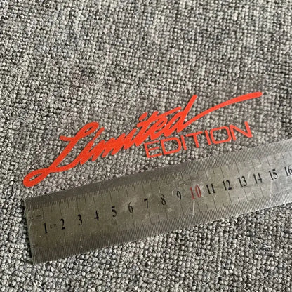 Sticker Master Limited Edition Araç Sticker (2 Adet) Etiket Araba Gövde Cam Dekor Su Geçirmez Sticker Motosiklet Çıkartmaları Sticker Master