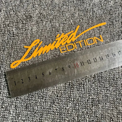 Sticker Master Limited Edition Araç Sticker (2 Adet) Etiket Araba Gövde Cam Dekor Su Geçirmez Sticker Motosiklet Çıkartmaları Sticker Master