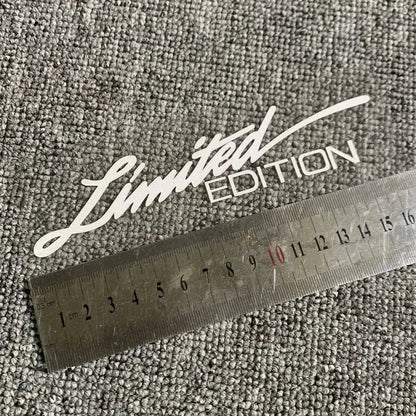 Sticker Master Limited Edition Araç Sticker (2 Adet) Etiket Araba Gövde Cam Dekor Su Geçirmez Sticker Motosiklet Çıkartmaları Sticker Master