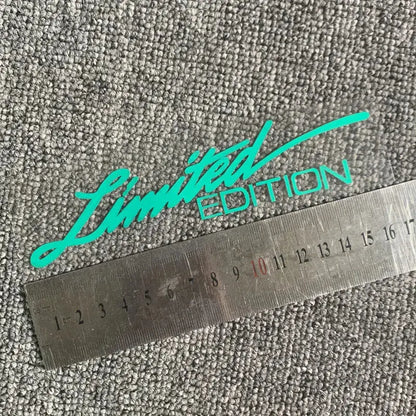 Sticker Master Limited Edition Araç Sticker (2 Adet) Etiket Araba Gövde Cam Dekor Su Geçirmez Sticker Motosiklet Çıkartmaları Sticker Master