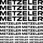 Metzeler Sticker Seti Performans Lastik Motor | Sticker Master