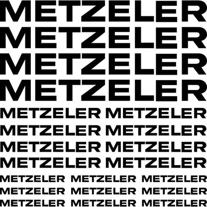 Sticker Master Metzeler Sponsor Set Oto Motor Araba Sticker Sticker Master