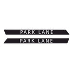 Sticker Master Mini R50 / R52 Park Lane Scuttle Sticker – Özel Seri Etiket Değişimi (2 Adet) Sticker Master