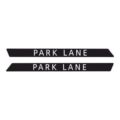 Sticker Master Mini R50 / R52 Park Lane Scuttle Sticker – Özel Seri Etiket Değişimi (2 Adet) Sticker Master