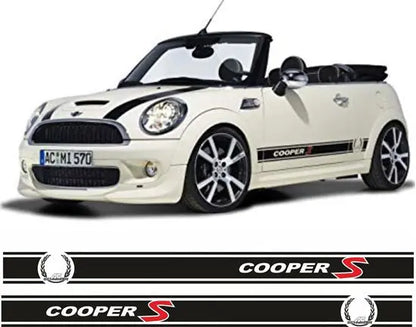 Sticker Master Mini R52 / R53 Cooper S AC Schnitzer Yan Şerit Sticker – Yarış Ruhu Yanında! Sticker Master