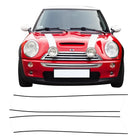 Mini Cooper Kaput Şeridi | R53 Cooper S Uyumlu Sticker | Sticker Master