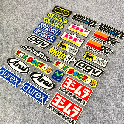 Sticker Master Motosiklet Çıkartmalar Uyumlu HONDA SUZUKI KAWASAKI BAJAJ Sticker Motor Araç Çıkartma Etiket Sticker Master