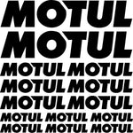 Sticker Master Motul Sponsor Set Sticker Oto Motor Araba 2 Sticker Master