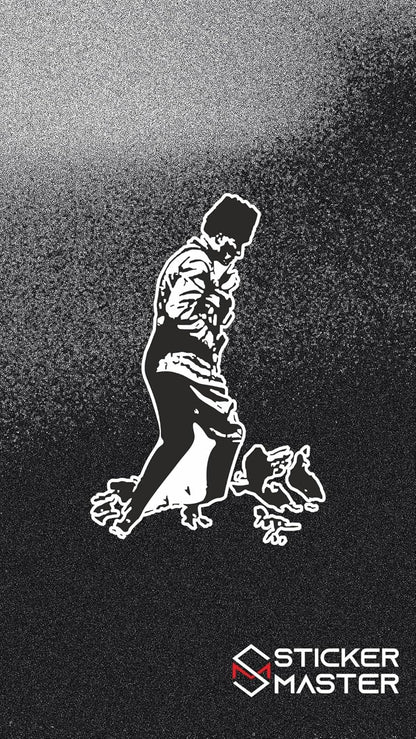 Sticker Master Mustafa Kemal Atatürk Kocatepe Motorsiklet,Kask,Laptop,Motor Ve Oto Araç Sticker  20 X 14 Cm Sticker Master