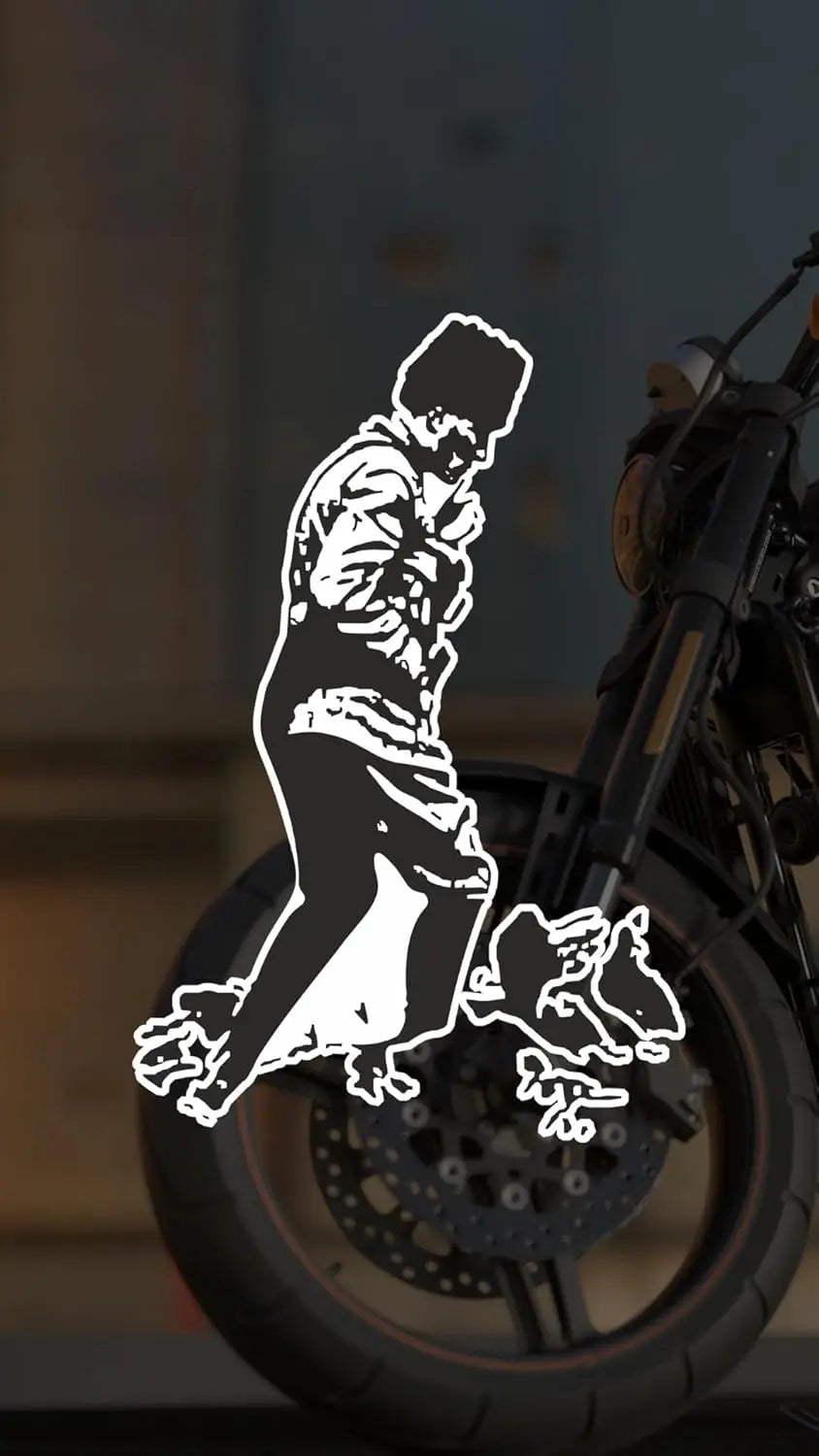 Sticker Master Mustafa Kemal Atatürk Kocatepe Motorsiklet,Kask,Laptop,Motor Ve Oto Araç Sticker  20 X 14 Cm Sticker Master