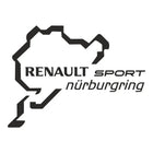 Nürburgring Renault Sport Sticker, Yarış Pisti Araç Etiketi | Sticker Master