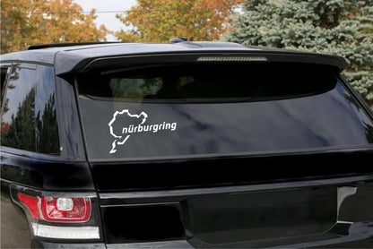 Sticker Master Nürburgring Motor, Kask, Laptop, Araba, Oto Araç İçin Dayanıklı Etiket Decal