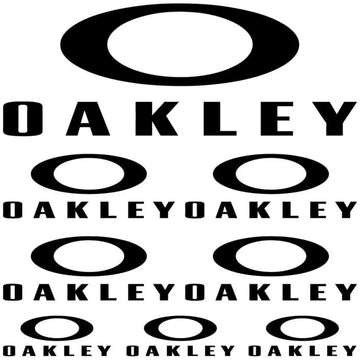 Sticker Master Oakley Sponsor Set Sticker Sticker Master