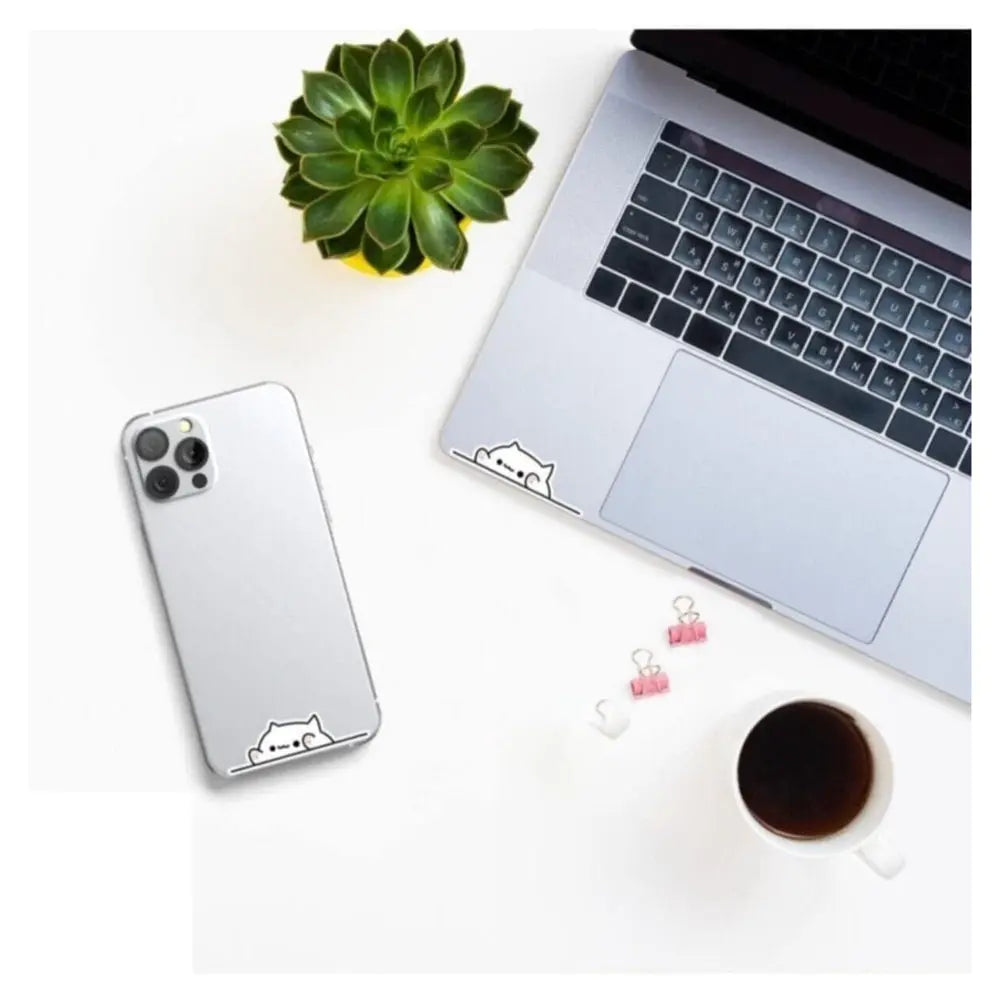 Sticker Master Oyunsever Kedi Araba Oto Motor Laptop Bilgisayar 6 Cm Etiket Çıkartma - 2 Adet Sticker Master