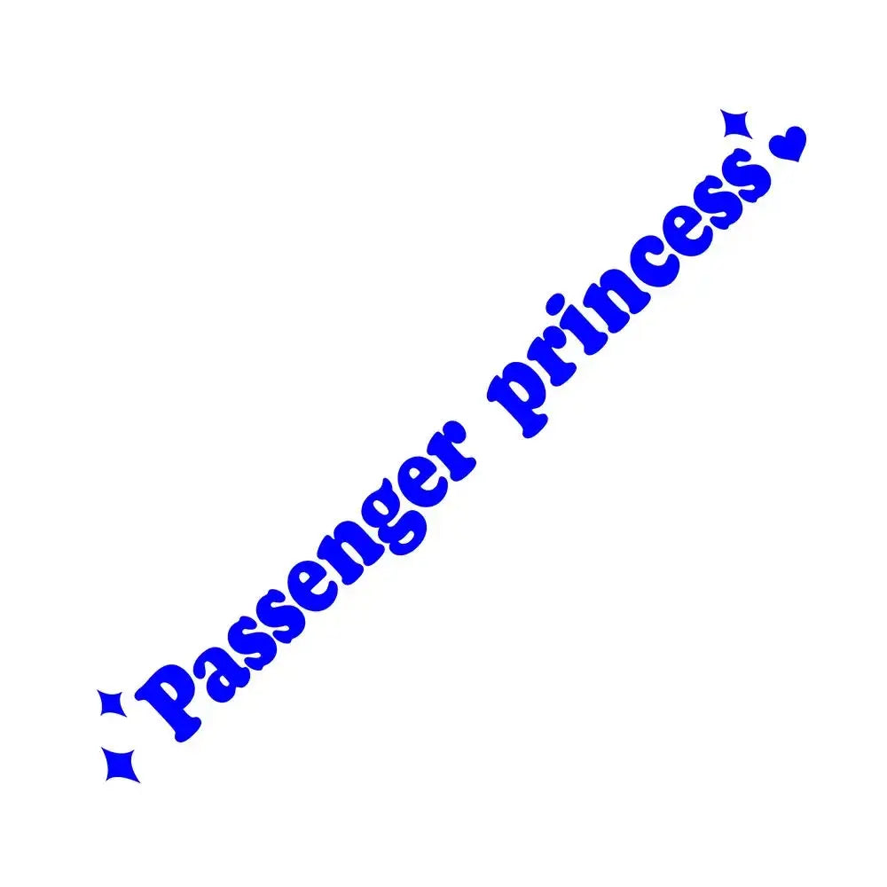 Sticker Master Passenger Princess Araba Stickerı - Sevimli Ayna Stickerı Sticker Master