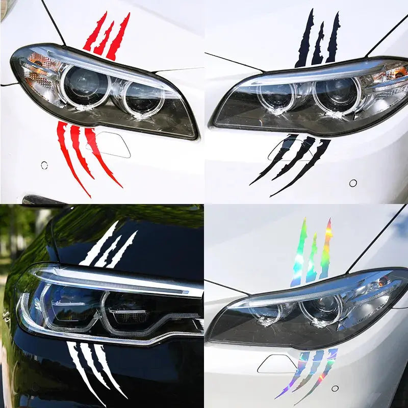 Sticker Master Pençe İzi Kaput & Far Sticker (Ghost Claw) Sticker Master