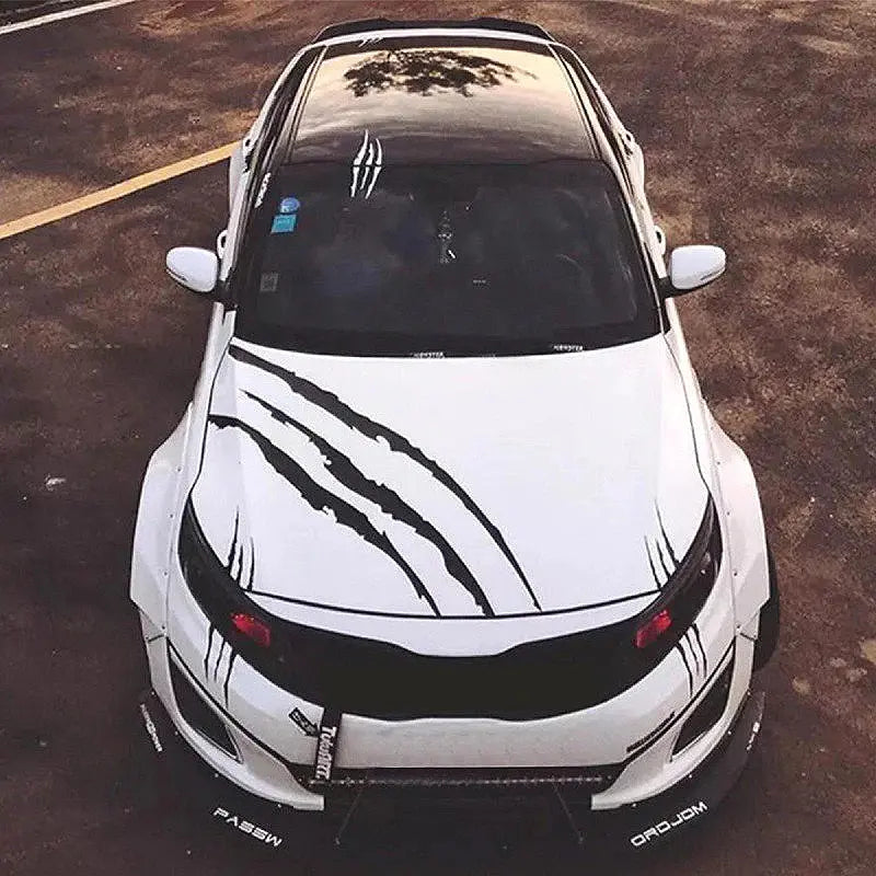 Sticker Master Pençe İzi Kaput & Far Sticker (Ghost Claw) Sticker Master