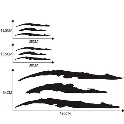 Sticker Master Pençe İzi Kaput & Far Sticker (Ghost Claw) Sticker Master