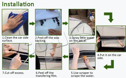 Sticker Master Pençe İzi Kaput & Far Sticker (Ghost Claw) Sticker Master