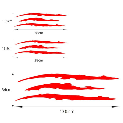 Sticker Master Pençe İzi Kaput & Far Sticker (Ghost Claw) Sticker Master