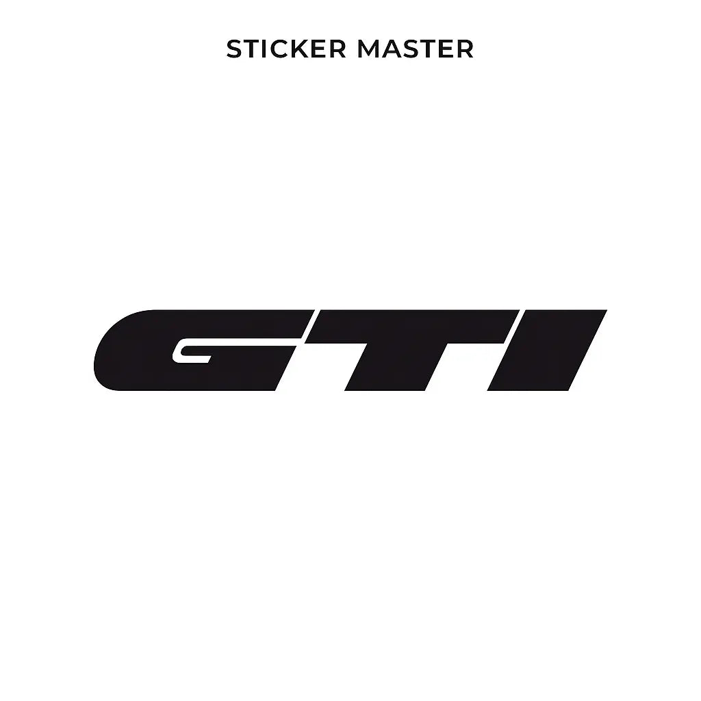 Sticker Master Peugeot GTI Sticker – 15 cm Sportif Oto Etiket Sticker Master
