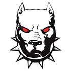 Pitbull Sticker Kırmızı Gözlü Araba Motor 13 cm | Sticker Master