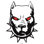 Sticker Master Pitbull Sticker Seti Motor, Kask, Laptop, Araba, Oto Araç İçin Dayanıklı Etiket Decal 15 Cm Sticker Master