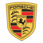 Porsche Logo Sticker: Premium Amblem Dekalı (12 cm) | Sticker Master